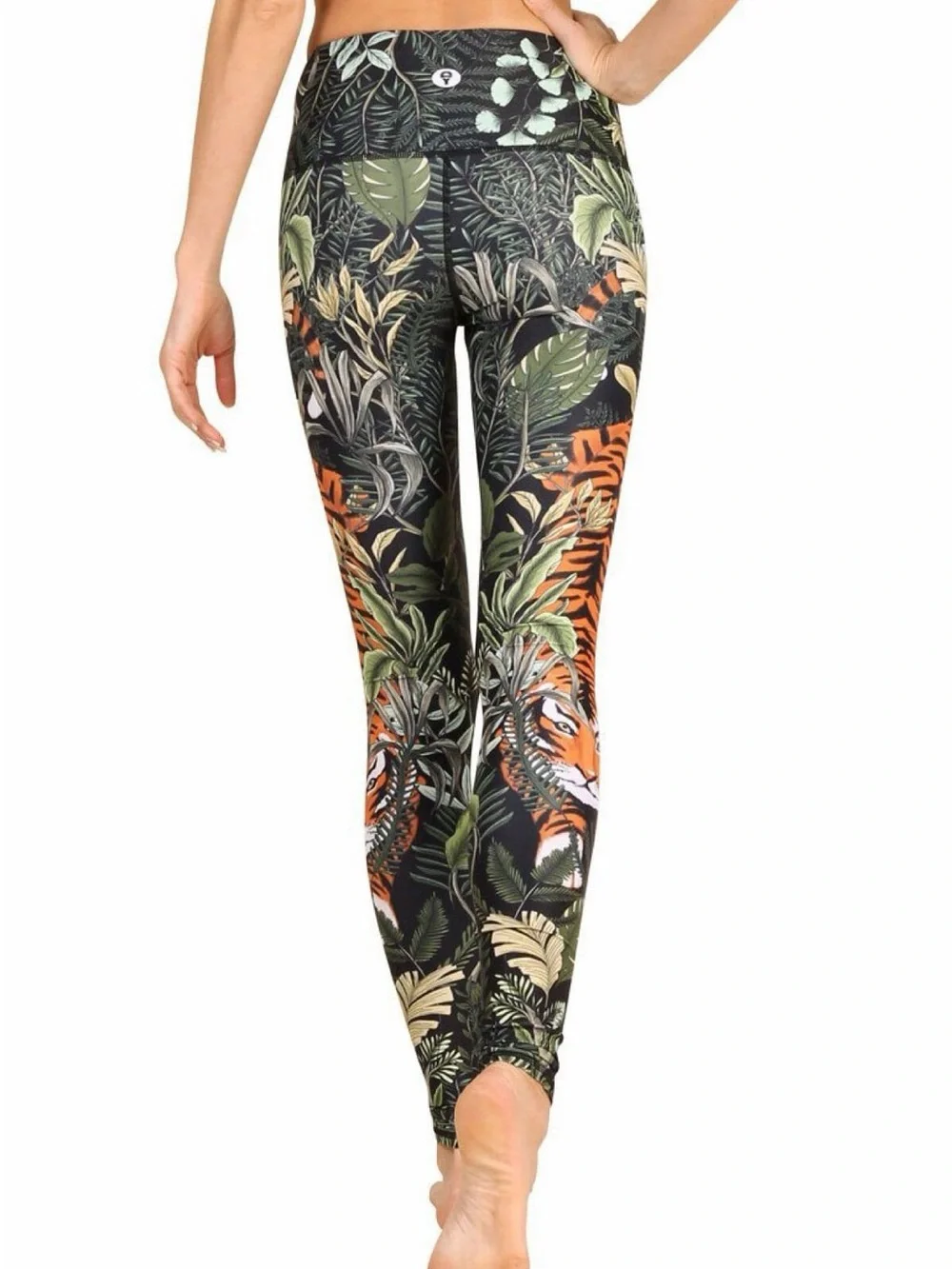 Yoga Democracy Rawr Talent tiger print leggings size m - Picture 5 of 9